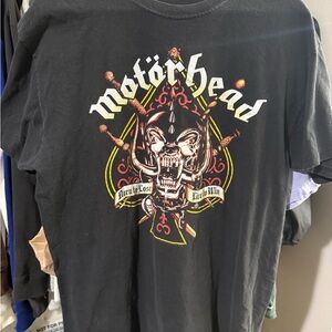 2016 Motörhead Born to Lose Live to Win Men’s L black short sleeve band tee